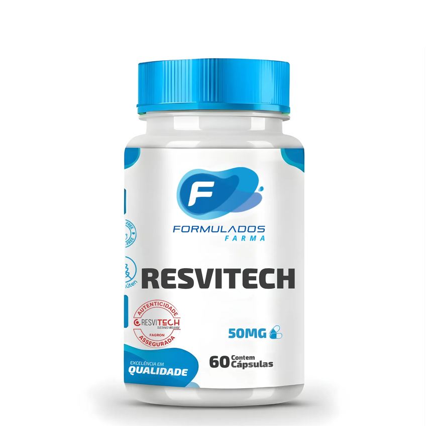 Formulados Farma Resvitech 50mg - 60 cápsulas