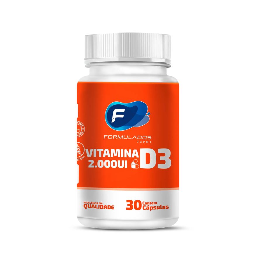 Formulados Farma Vitamina D3 2.000ui 30 cápsulas