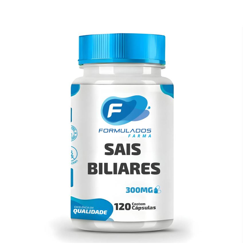 Formulados Farma Sais Biliares 300mg 120 cápsulas