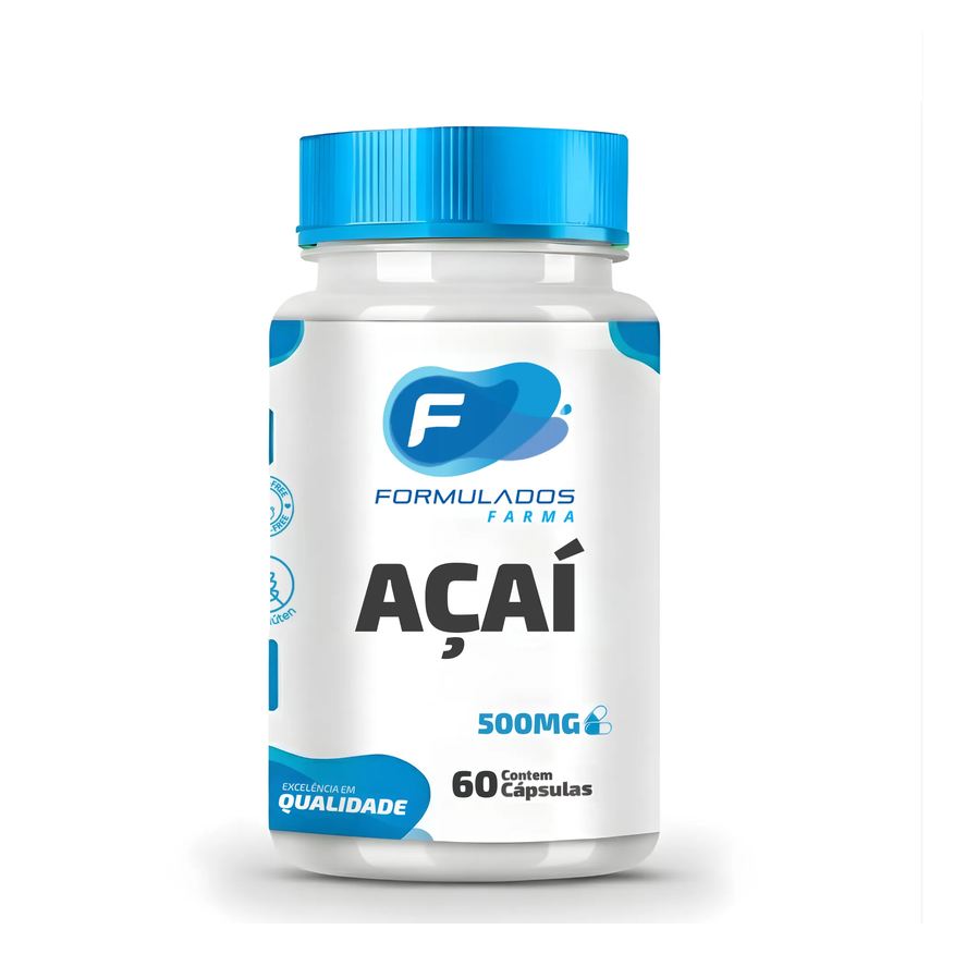 Formulados Farma Açaí 500mg 60 cápsulas