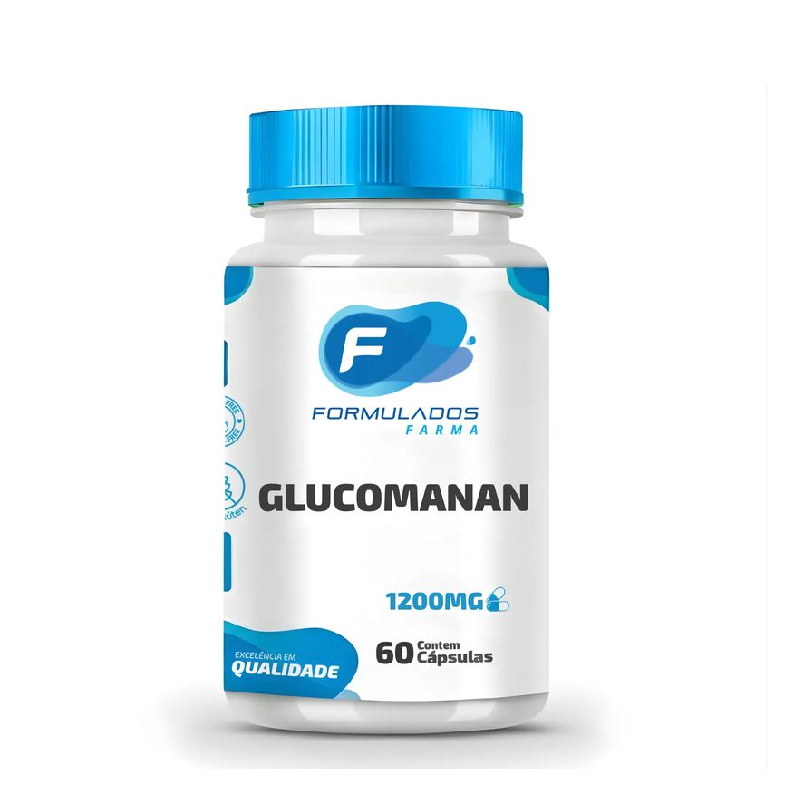 Formulados Farma Glucomannan 1200mg - 60 cápsulas