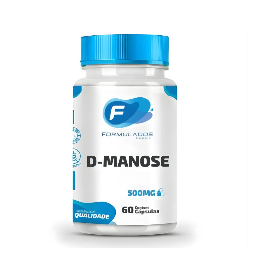 Formulados Farma D-manose 500mg – 60 cápsulas