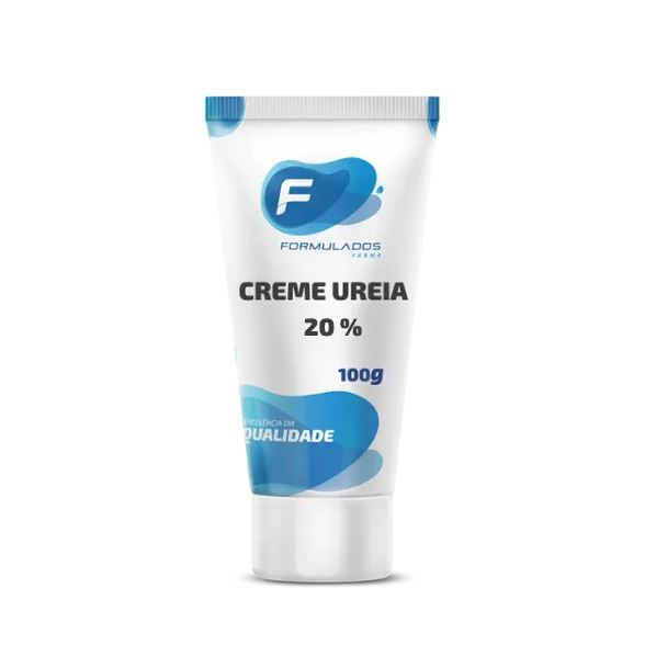 Formulados Farma Ureia 20% 100g Creme Hidratante para Os Pés