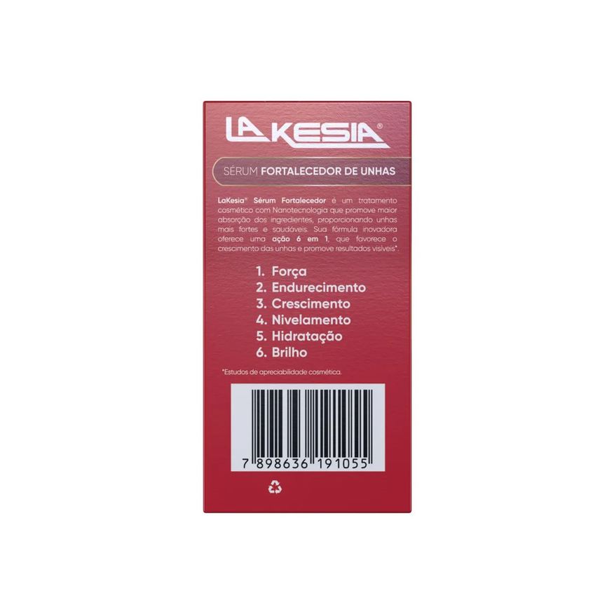 Fortalecedor Sérum de Unhas LaKesia com 7ml