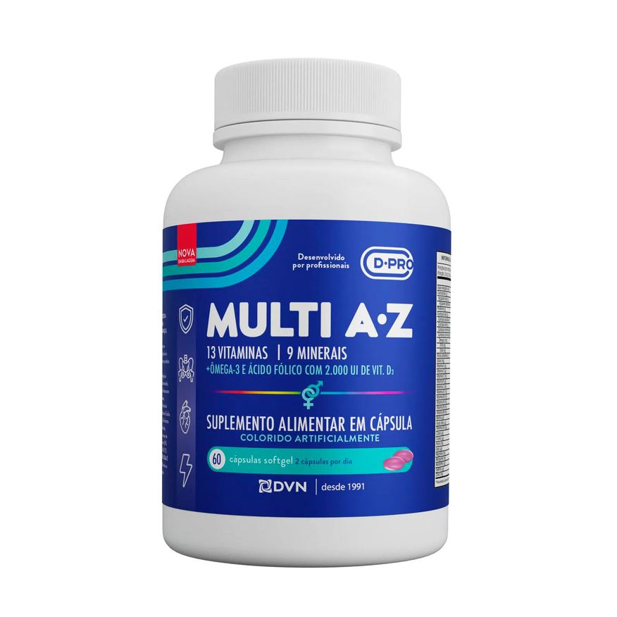 Divina Pharma Multivitamínico D.multi A-z 60 cápsulas