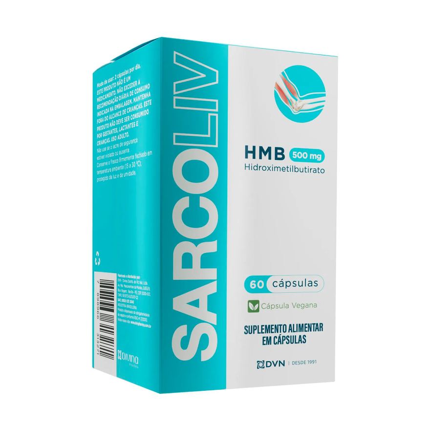 Sarcoliv Hmb 500mg com 60 unidades