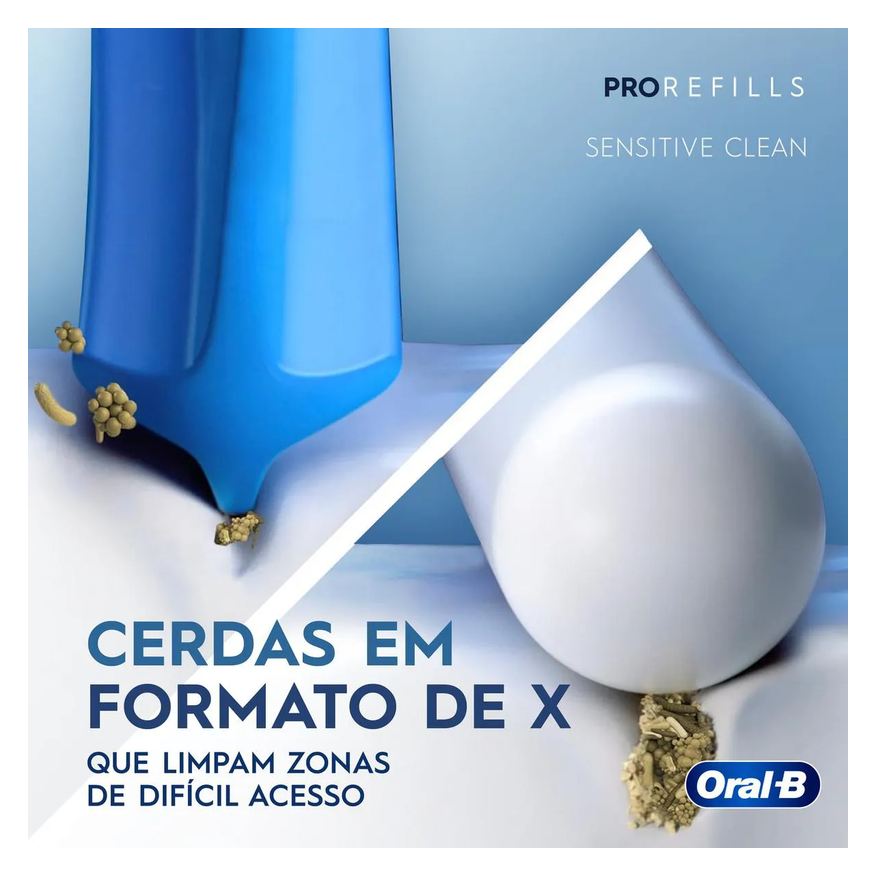 Oral-B Refil Escova de Dente Elétrica PRO Series Precision Clean 4 unidades