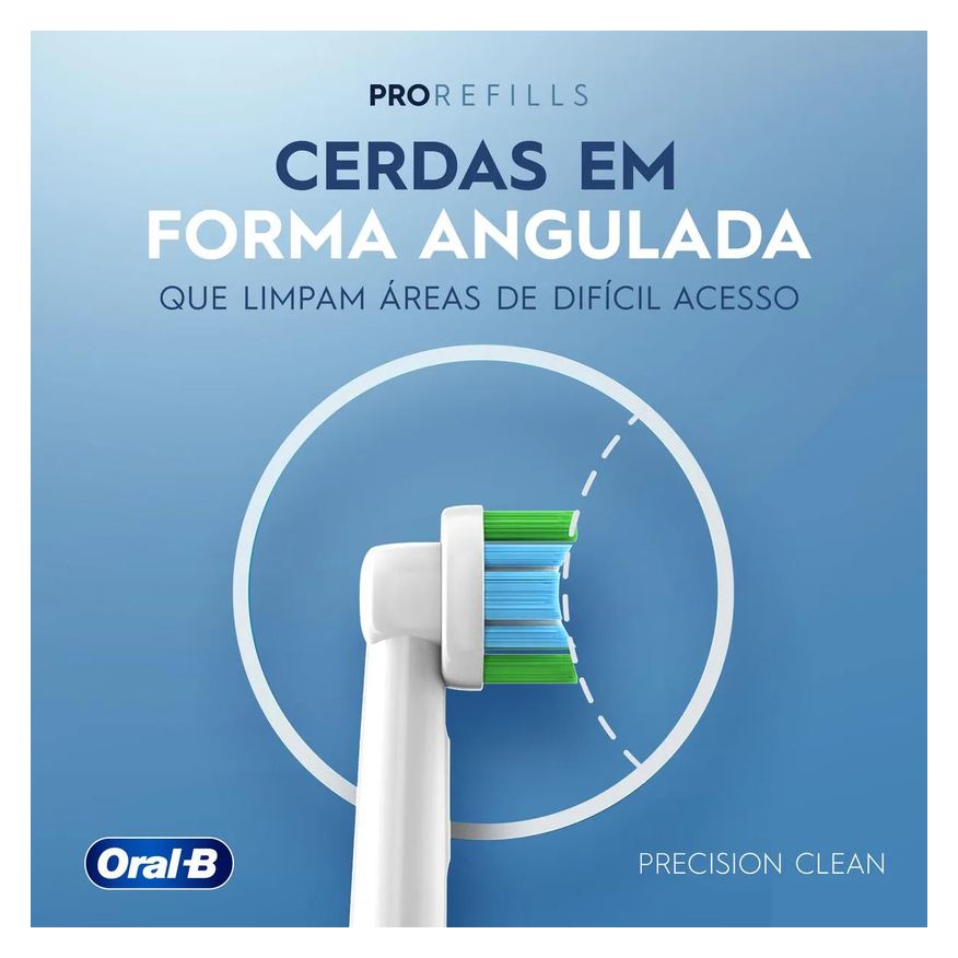 Oral-B Refil Escova de Dente Elétrica PRO Series Precision Clean 4 unidades