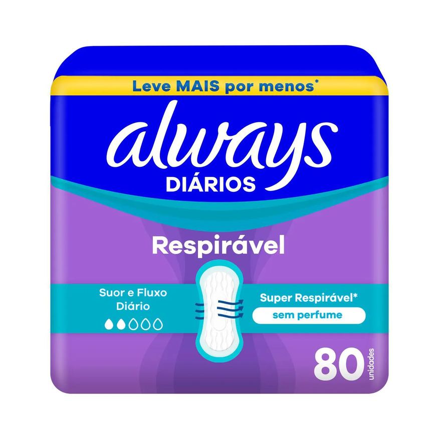 Always Absorvente Noites Tranquilas Seca com Abas 8 unidades