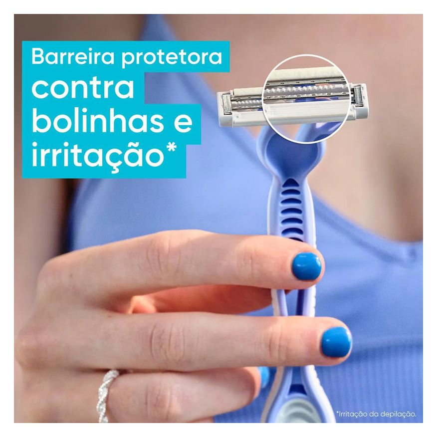 Gillette Aparelho de Depilar Descartável Venus Íntima 4 Unidades