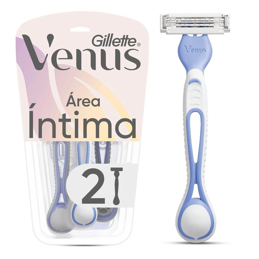 Gillette Aparelho de Depilar Descartável Venus Íntima 2 Unidades