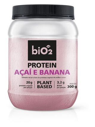 Nan Proteína Vegetal Açaí E Banana Bio2 Protein Pote 300g