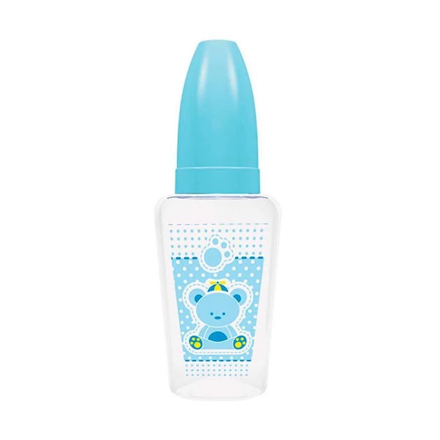 Lillo Mamadeira Miniform Primeiros Passos Tamanho 1 Cor Azul 50ml - 1 unidade