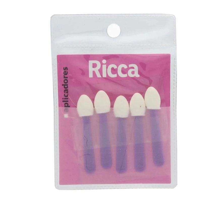 Ricca Conjunto de Pinceis Aplicadores de Sombra com 5 unidades
