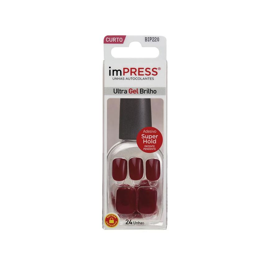 Autocolantes Unhas Impress Matchmaker Curto