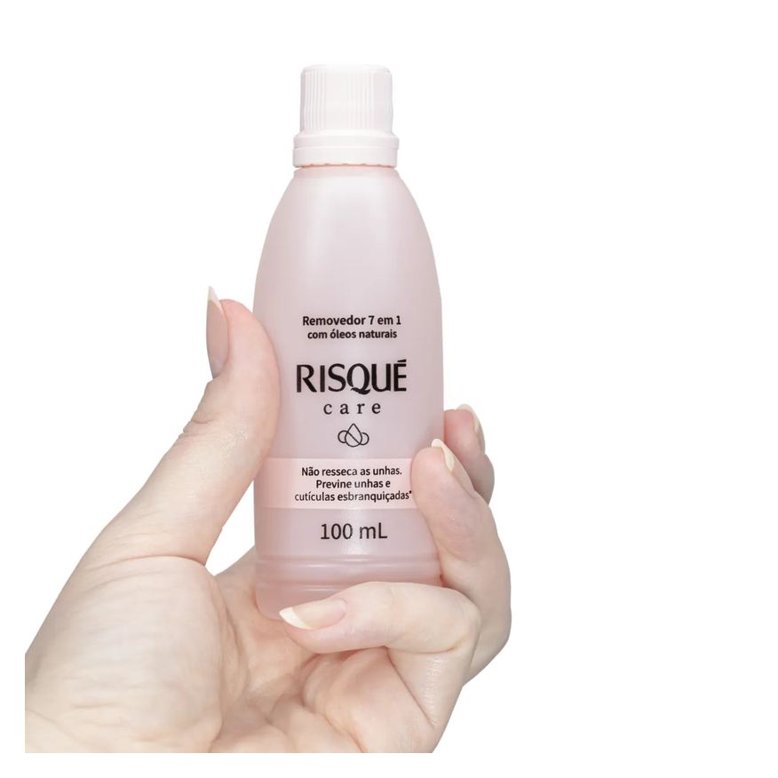 de Removedor Esmalte Risqué Care 7 em 1 - 100ml