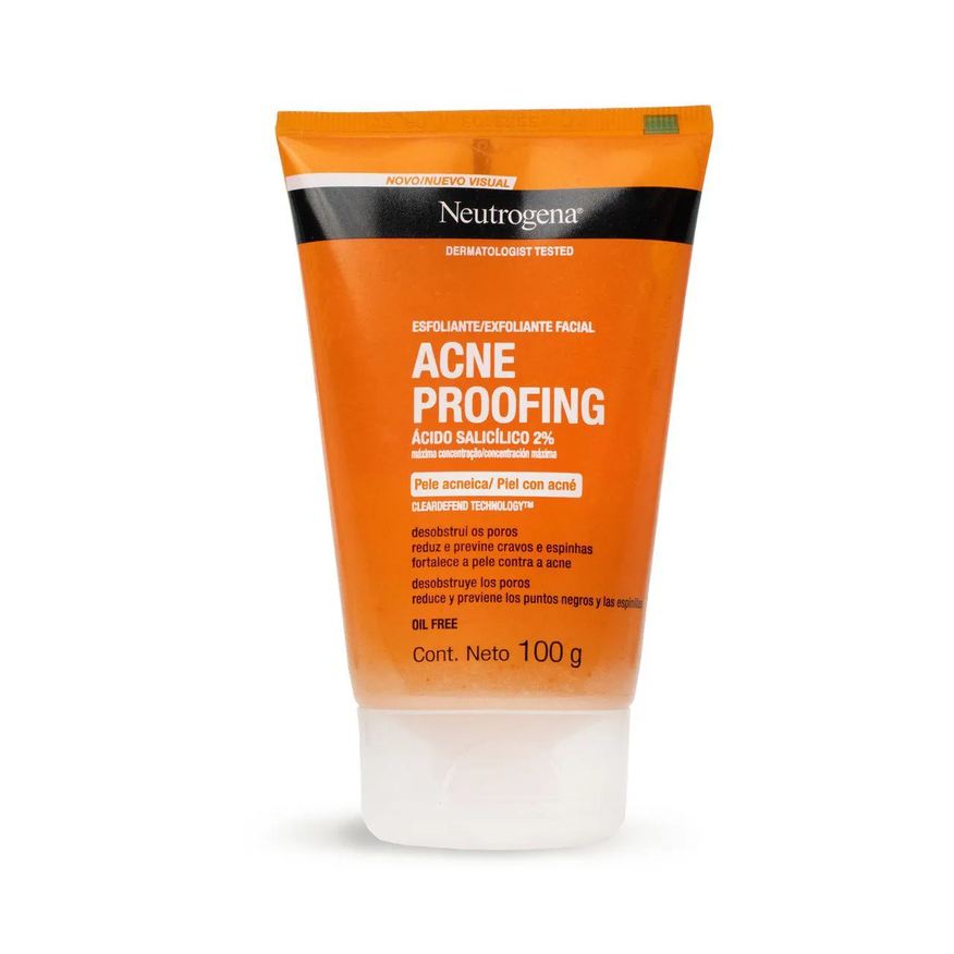 Neutrogena Esfoliante Facial Antiacne Acne Proofing com 100g