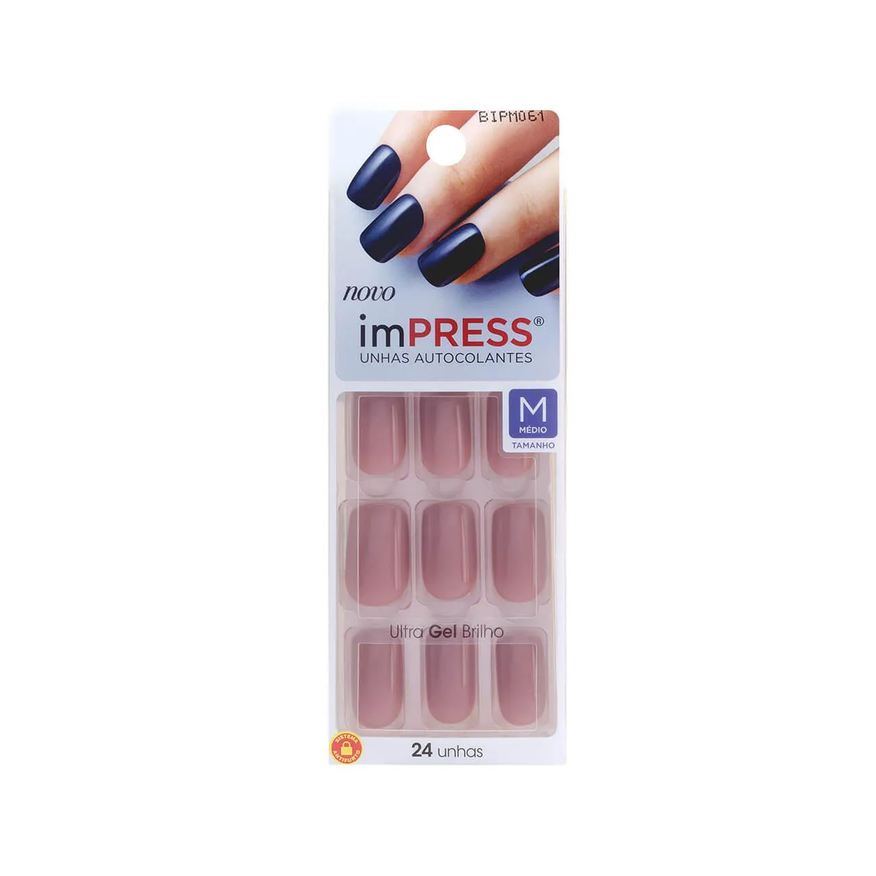 Autocolantes Unhas Impress Fresh Start Média com 24 Unidades