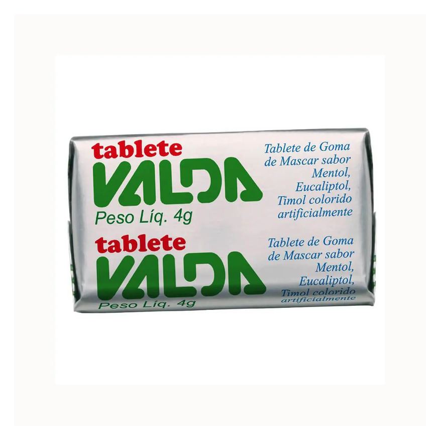 Valda Chiclete Tablete 4g