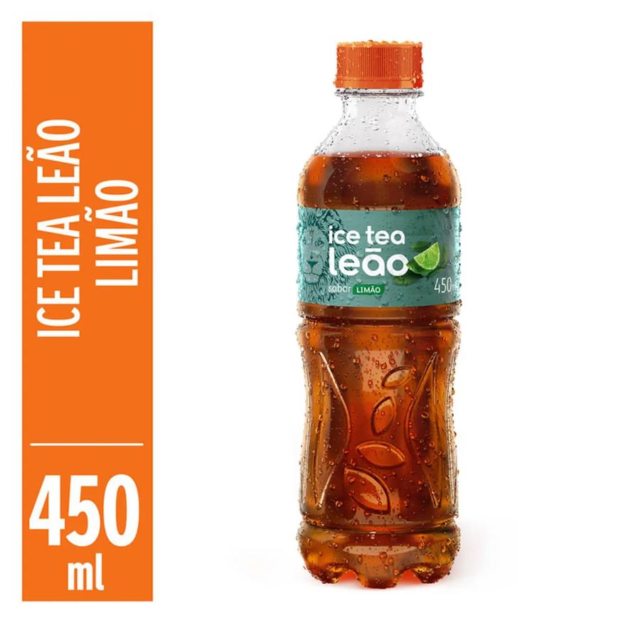 Leao Fuze Chá Gelado Leão Fuze Sabor Limão com 450ml