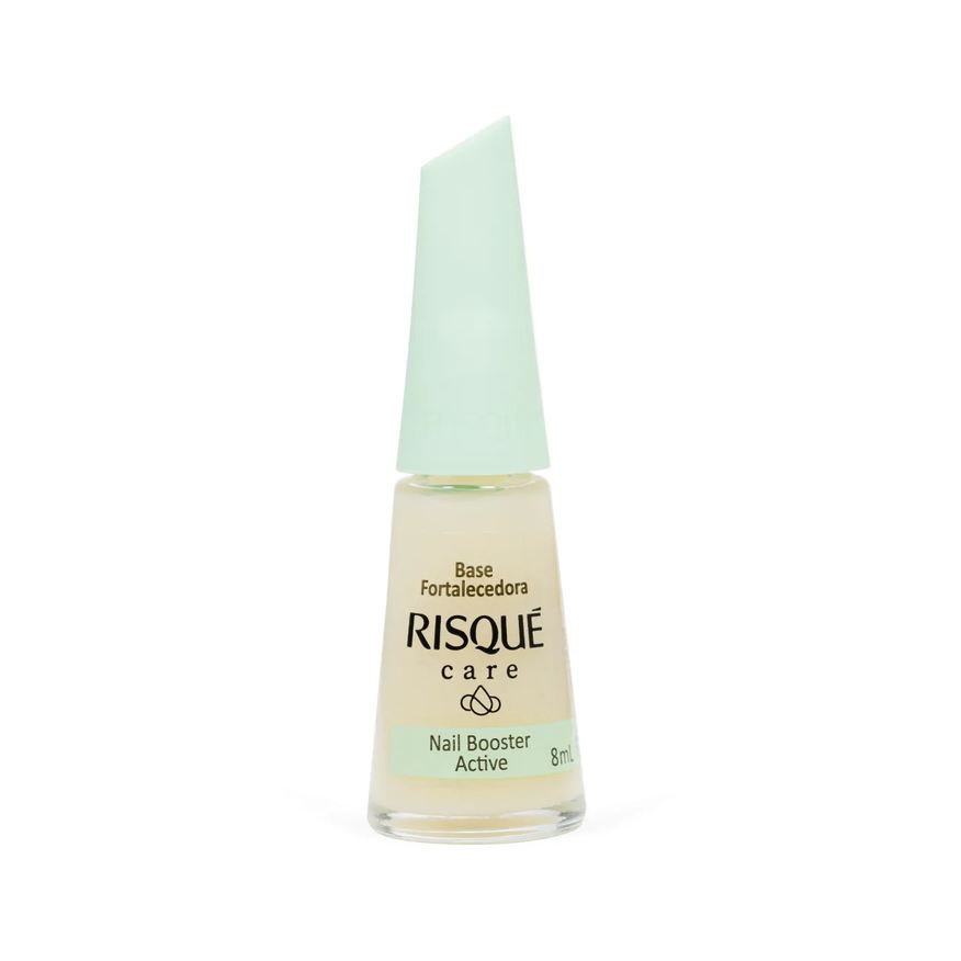 Risqué Kit Care Secante Express + Removedor de Esmalte 7 em 1 + Base Fortalecedora para Unhas