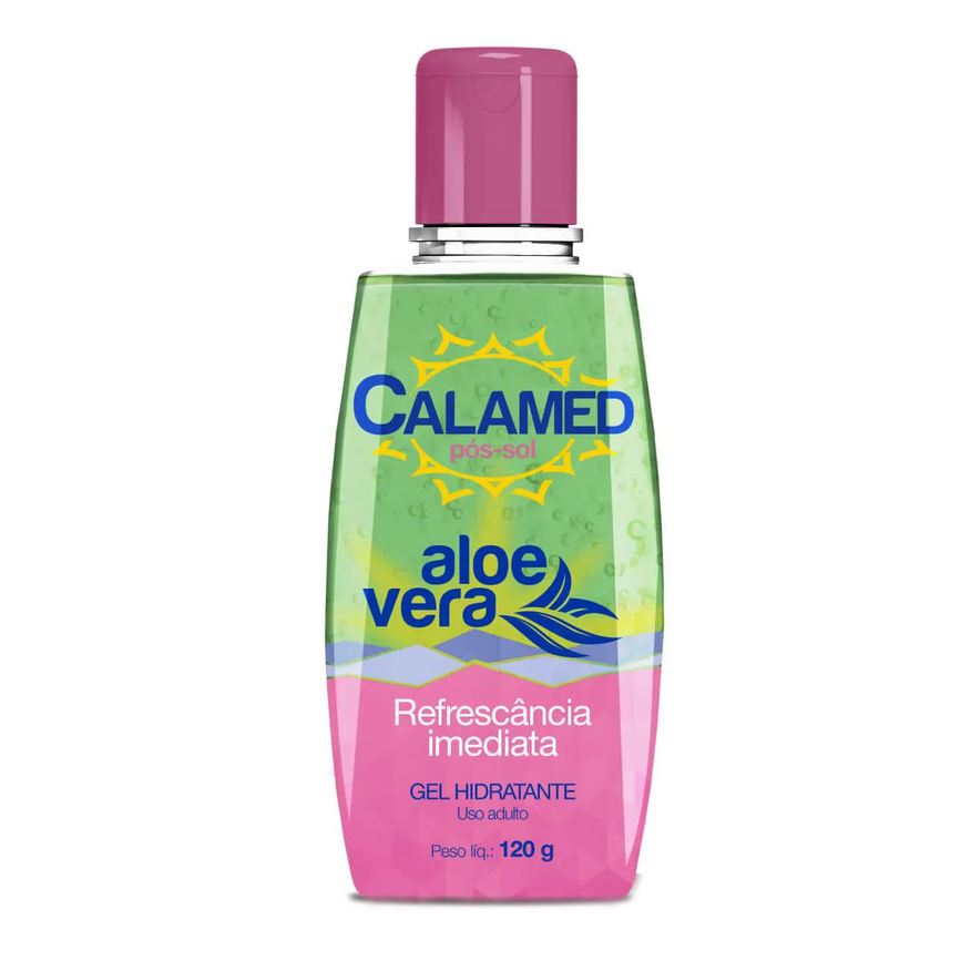 Calamed Pós-Sol Aloe Vera Gel Refrescante com 120g