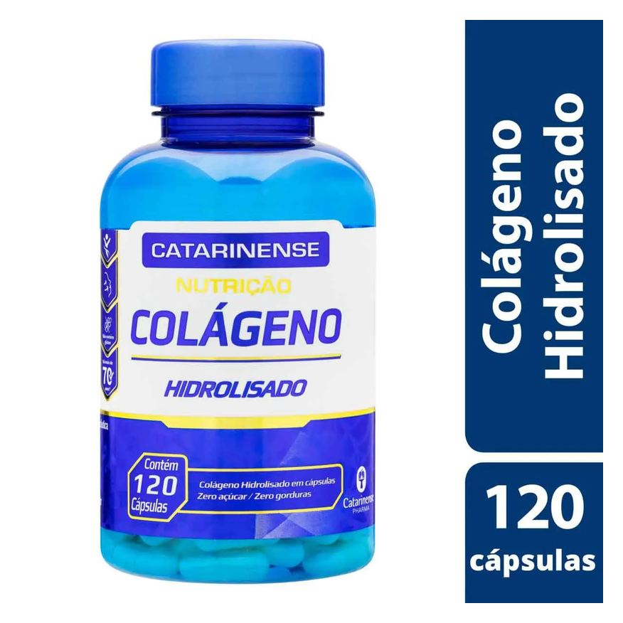 Catarinense Colágeno Hidrolisado com 120 cápsulas