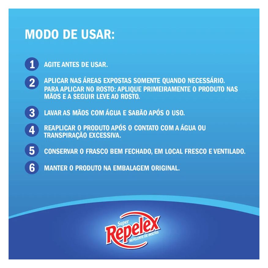 Super Repelente Repelex Family Care Aerosol 200ml