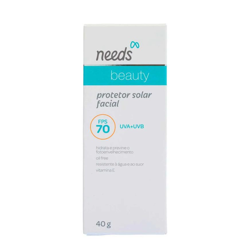 Needs Kit Protetor Solar FPS 70 Facial 40g + Spray Corporal 180ml