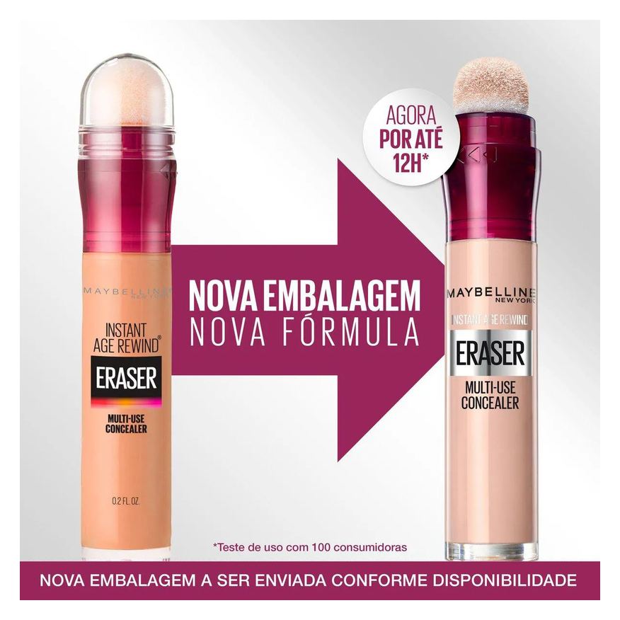 Maybelline Corretivo Líquido Eraser Instant Age Rewind 122 Sand 5.9ml