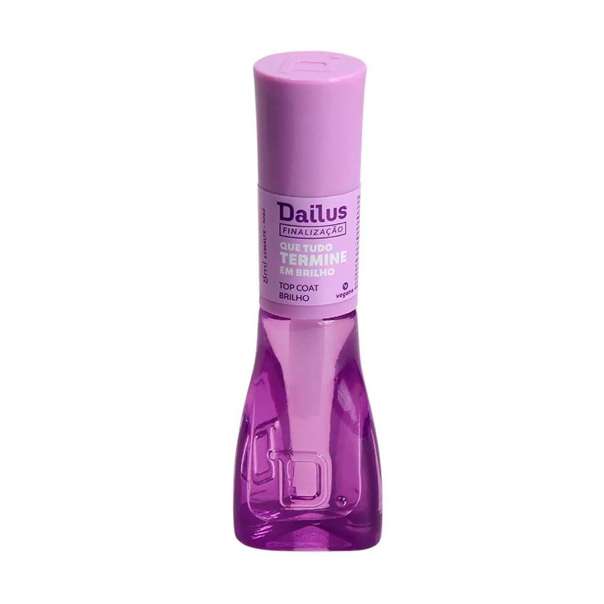 Dailus Top Coat Que Tudo Termine em Brilho 8ml