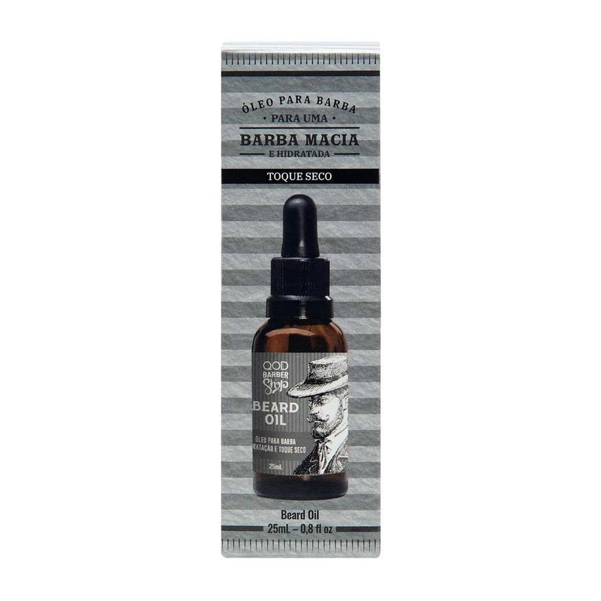 para Óleo Barba QOD Babear Shop Beard Oil com 25ml