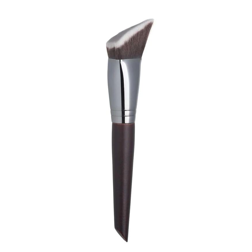 Big Universo Pincel de Maquiagem Belliz Wood 3D Triangle Kabuki com 1 unidade
