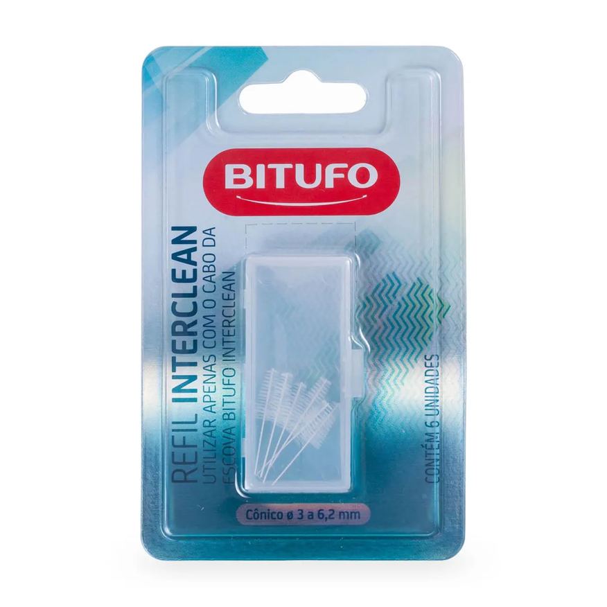 Interdental Escova Inter Pro 0.4mm - 6 unidades - Green