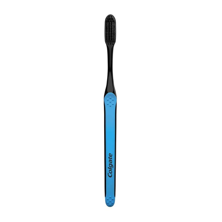 Colgate Kit Escova de Dente Slim Soft Black Carvão 4 unidades