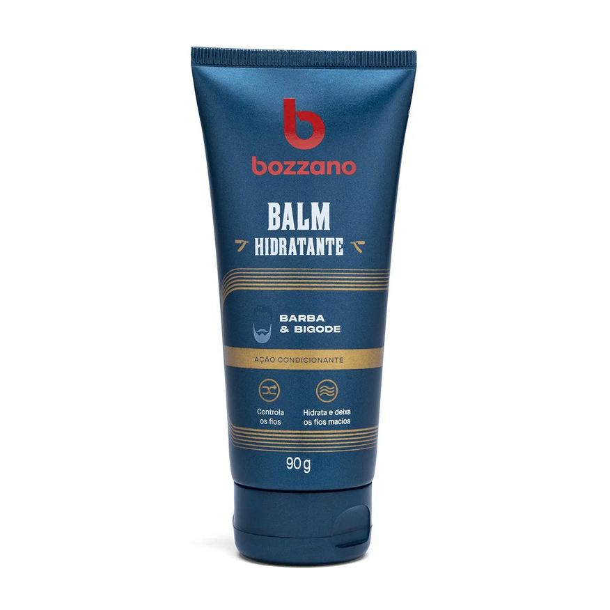 Bozzano Bálsamo Barba e Bigode Hidratante com 90g
