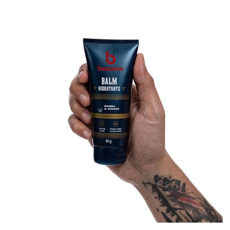 Bozzano Bálsamo Barba e Bigode Hidratante com 90g