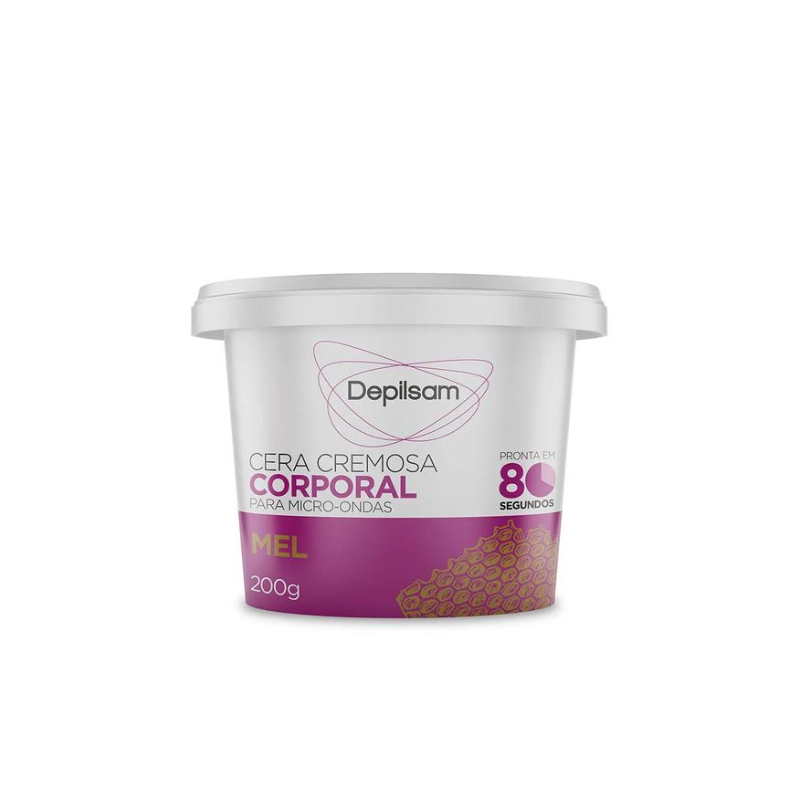 de Mousse Parafina Corp Depil Bella Manga 250g