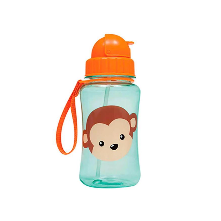 Buba Garrafinha Baby Animal Fun Laranja Macaco 350ml