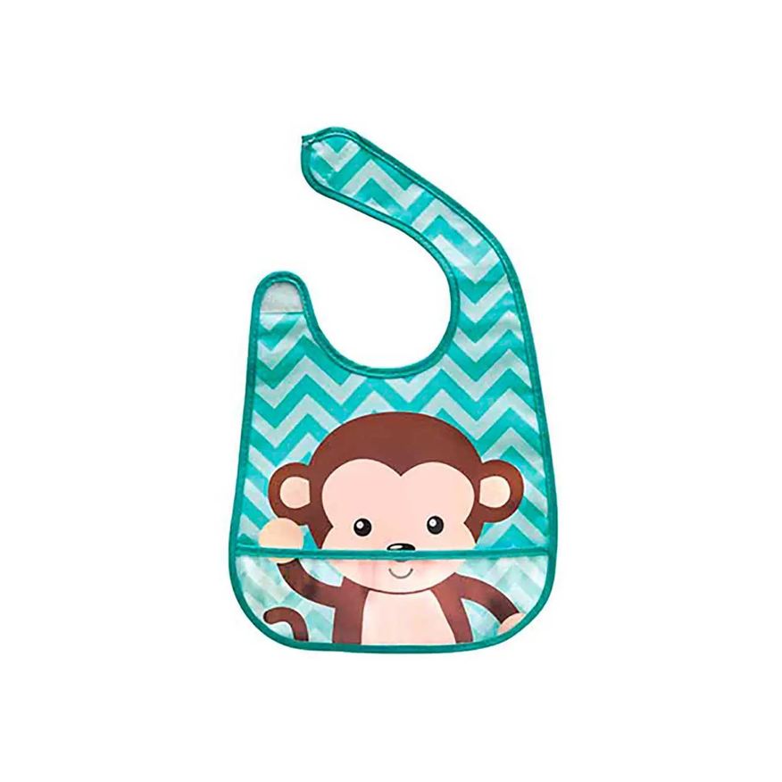 Buba Babador com Bolso Baby Macaco 1 unidade