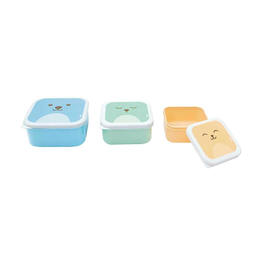 Buba Kit Potes Baby Gumy Coloridos com 3 unidades