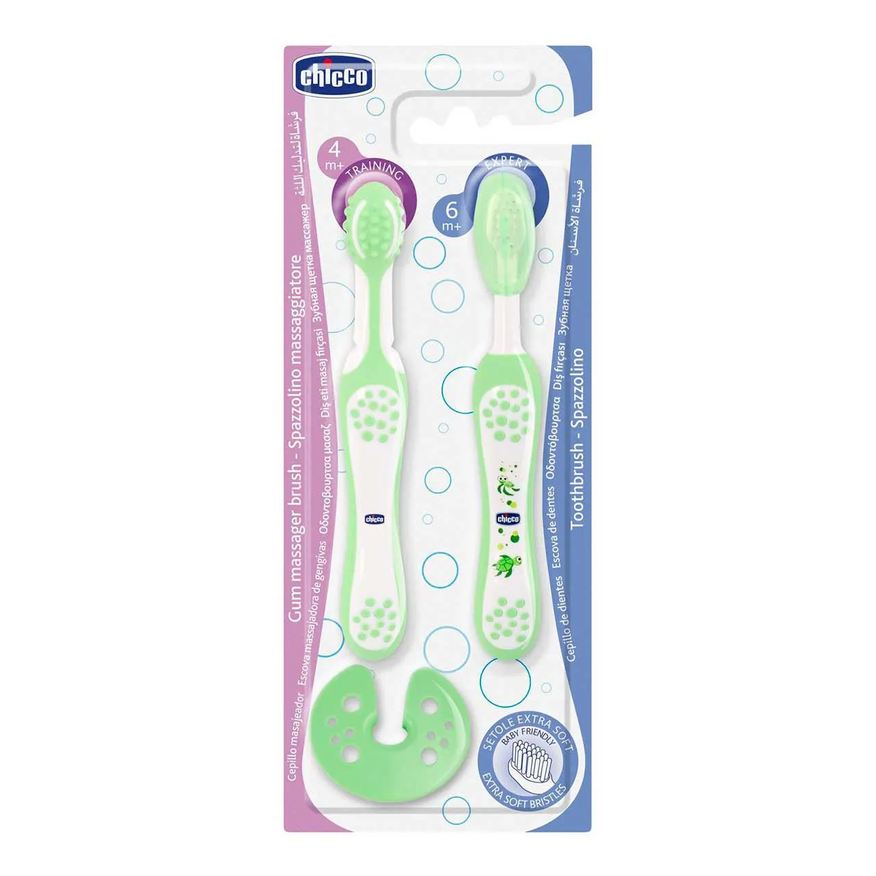 Chicco Conjunto de Aprendizagem Oral Care com 1 unidade
