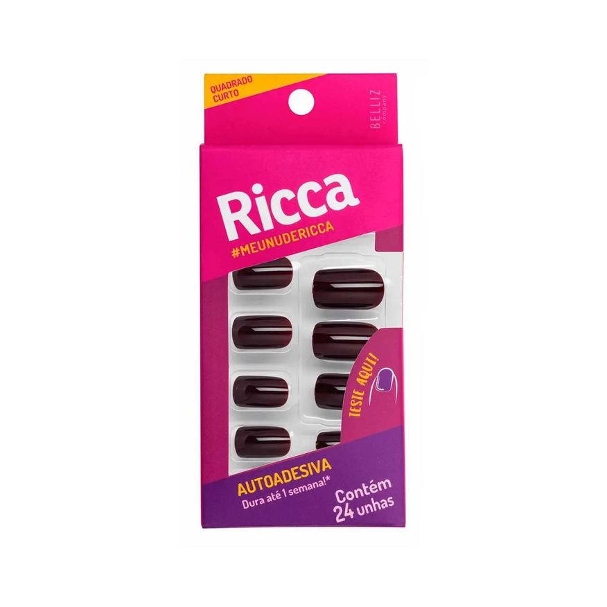 para Tips Alongamento de Unhas Belliz Fancy 100 Unidades