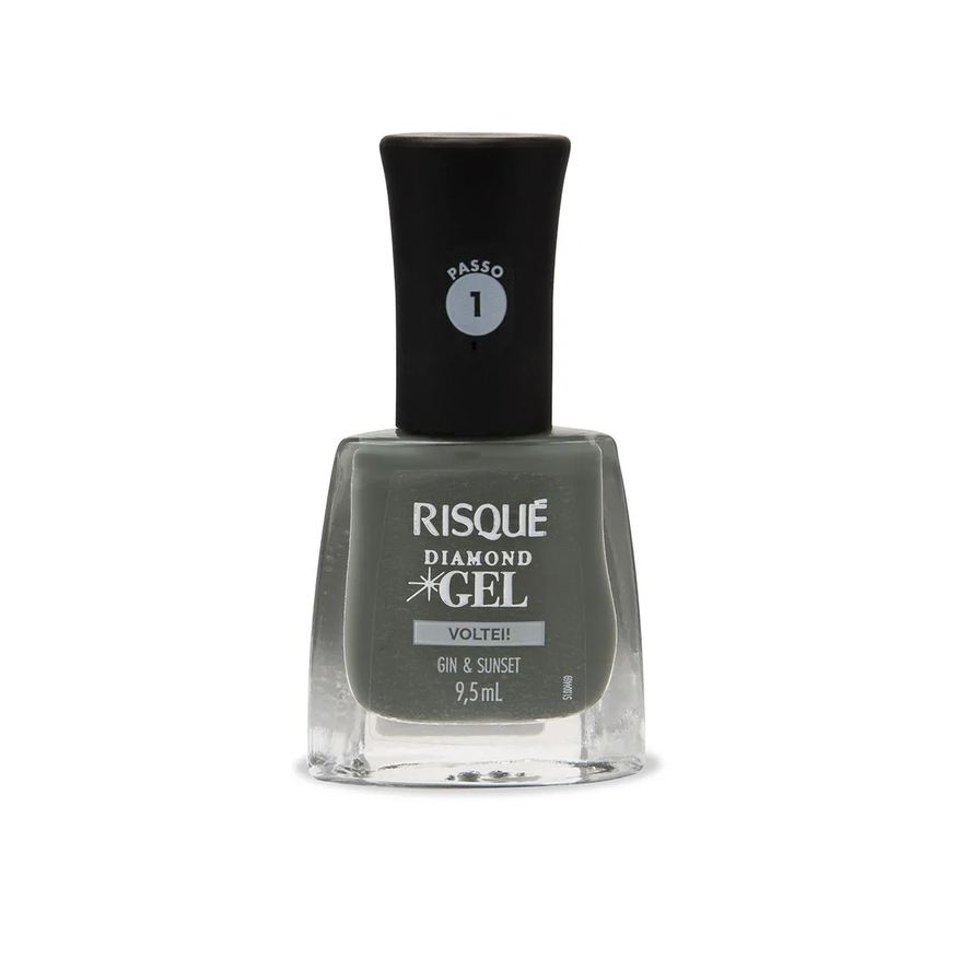 Risqué Esmalte Cremoso Diamond Gel Mix & Drinks 9,5ml - Gin & Sunset