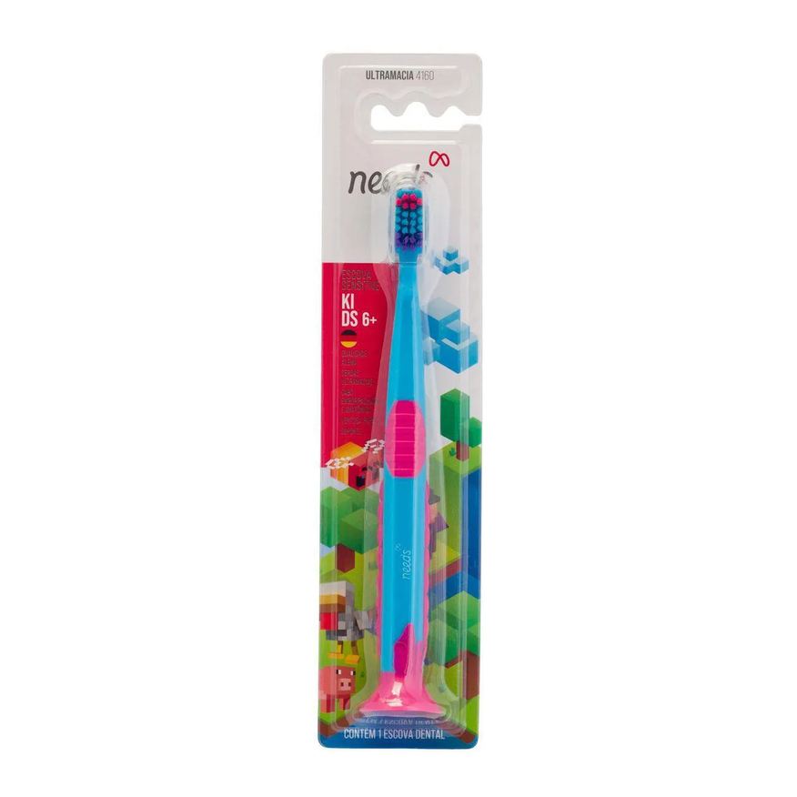 Needs Escova de Dente Infantil Kids 6+ Anos 1 Unidade