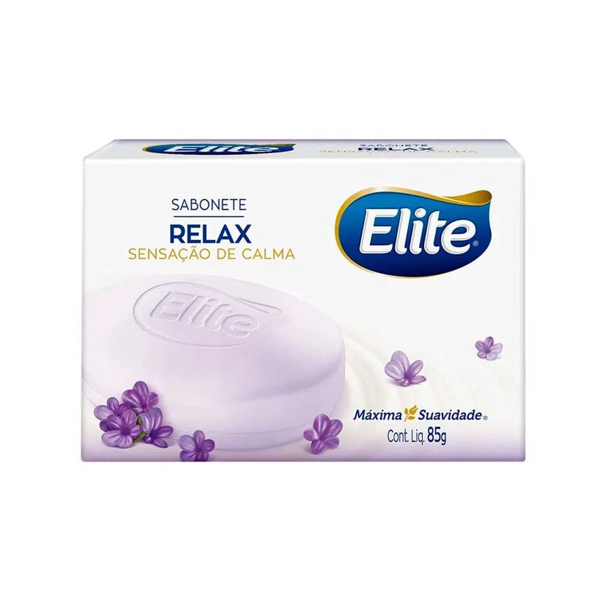 Elite Sabonete em Barra Relax 85g