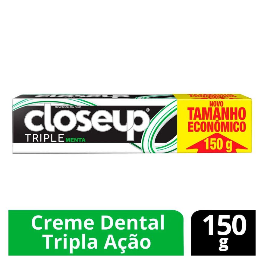 Dental Creme Closeup Triple Menta 150g