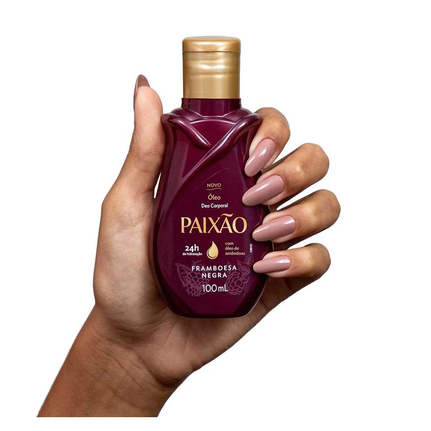 Corporal Óleo Paixão Framboesa Negra 100ml