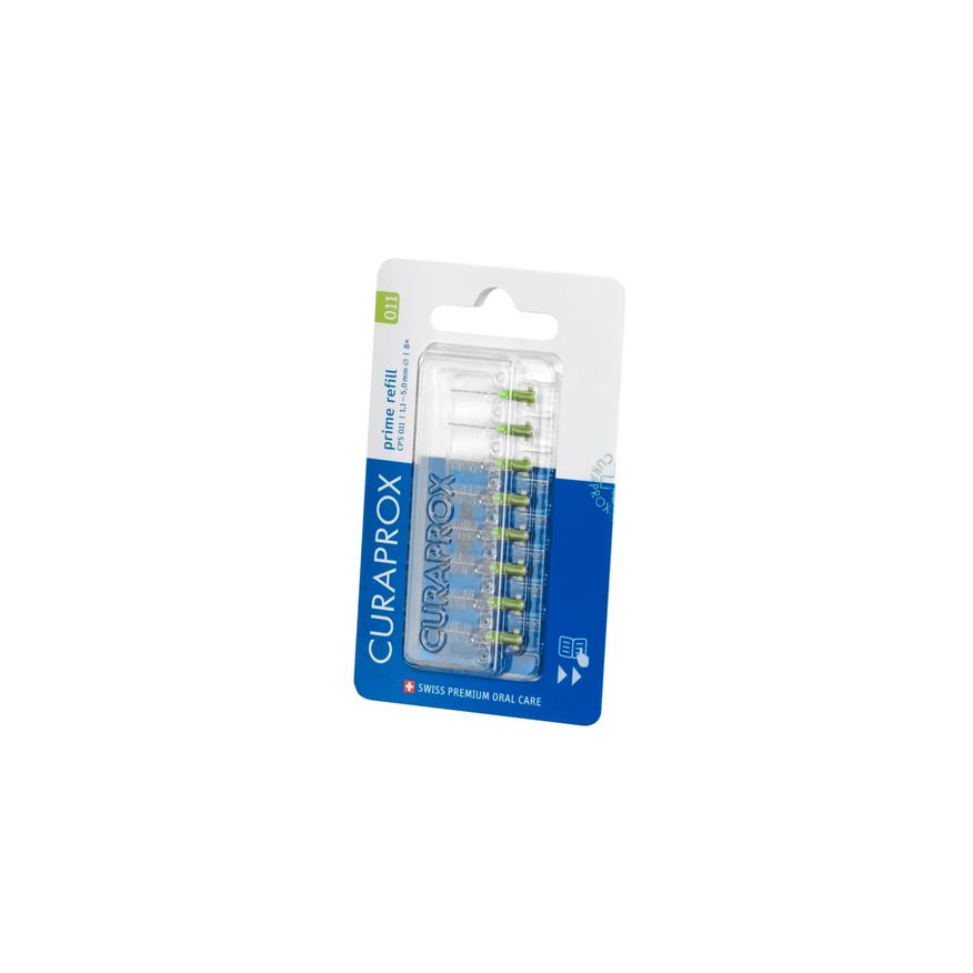 para Refil Escova Interdental Curaprox Prime 0,11mm 8 unidades