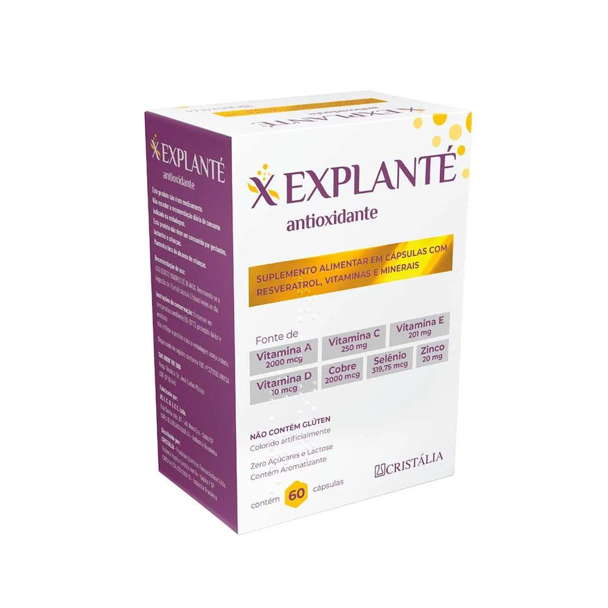 Explanté Polivitamínico Antioxidante 60 cápsulas